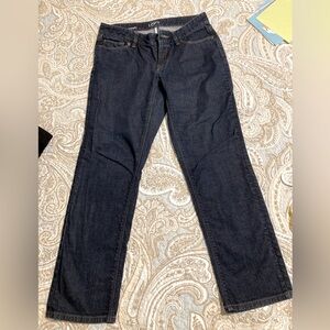 LOFT 6P curvy straight jeans